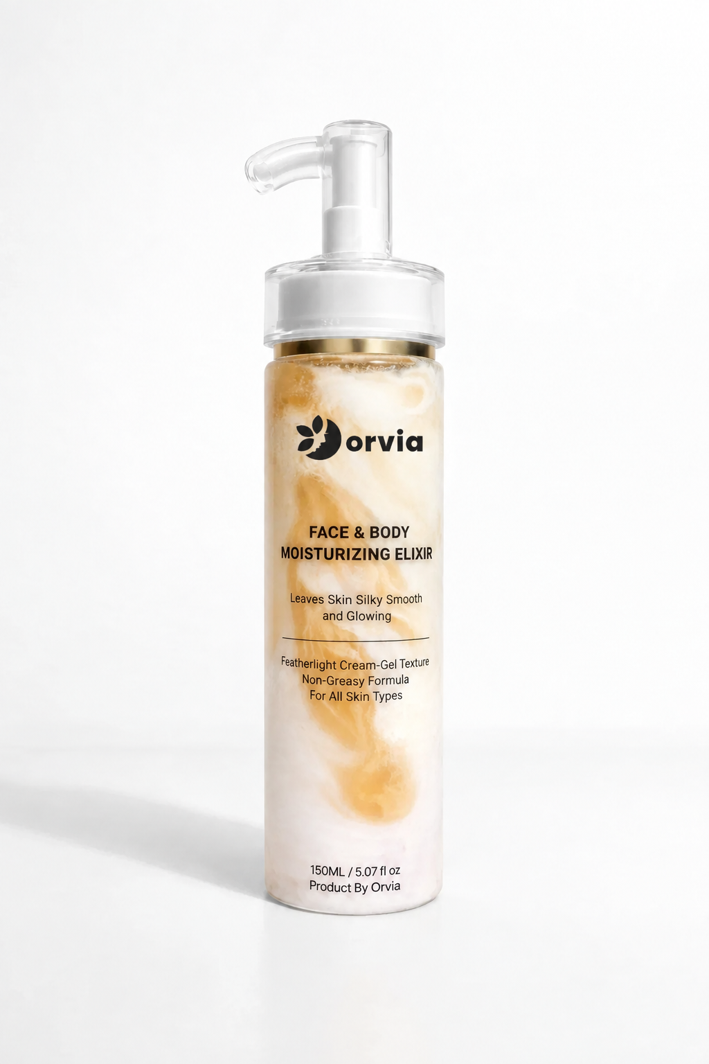 Orvia Face and Body Moisturizing Elixir 150 ml pump bottle