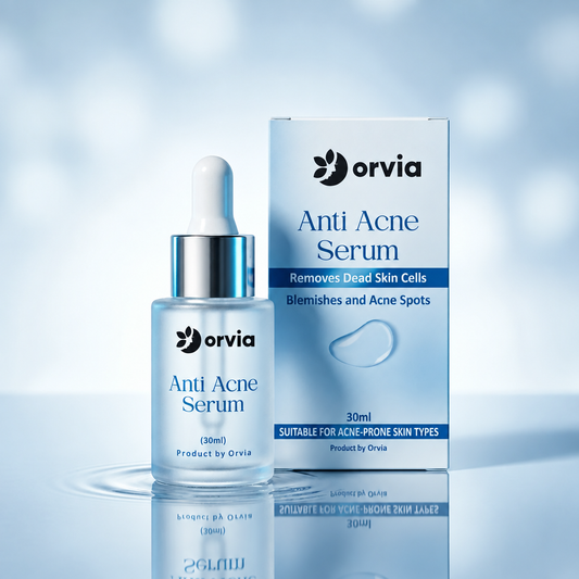 Orvia Anti Acne Serum 30 ml bottle and box